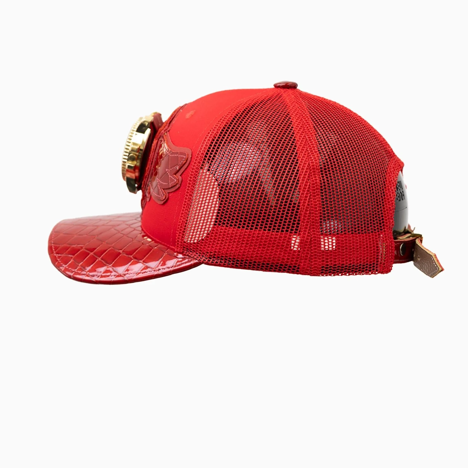 Breyer's Buck 50 Wool Trucker Hat With Leather Visor - Image 7