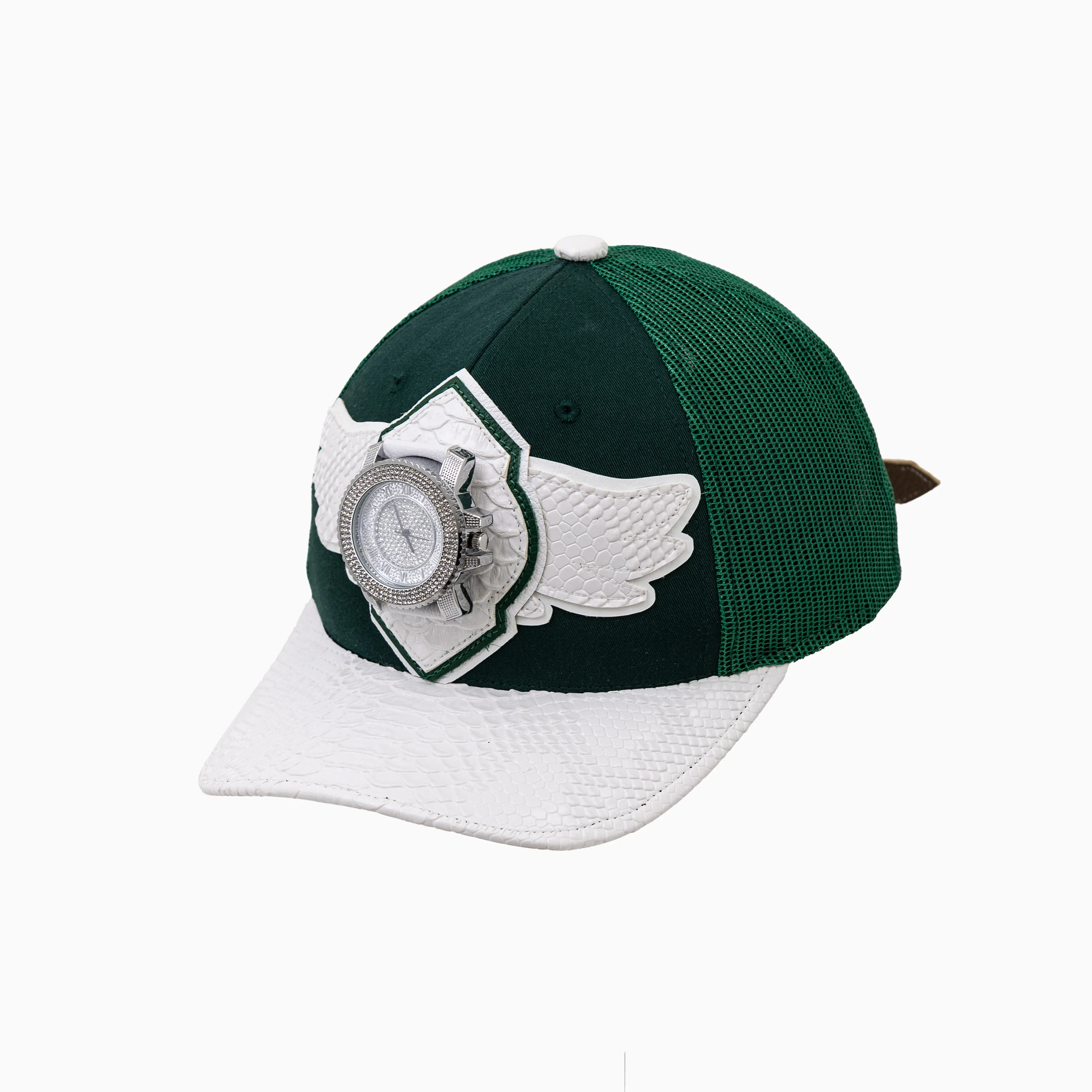 Breyer's Buck 50 Wool Trucker Hat With Leather Visor - Image 4