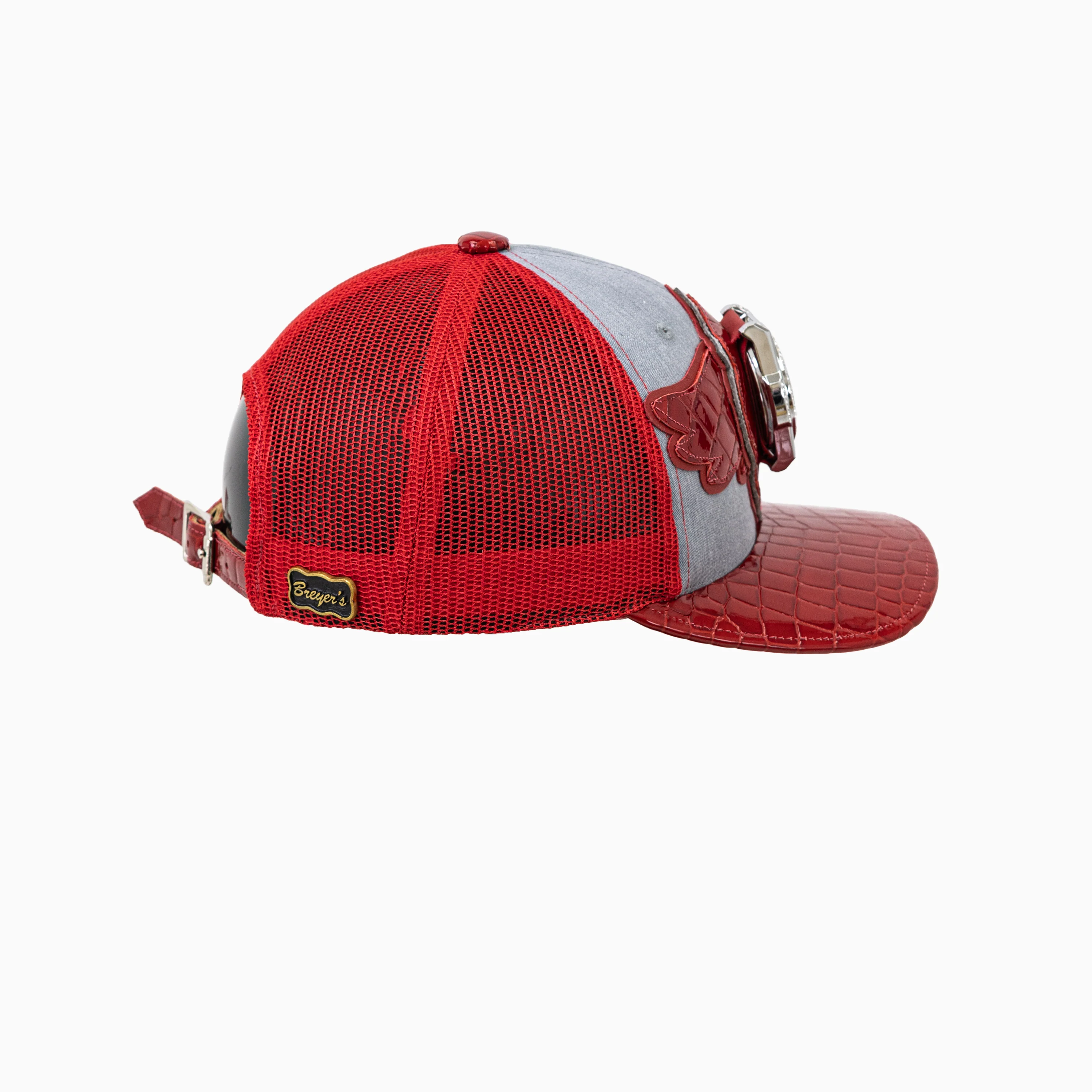 Breyer's Buck 50 Wool Trucker Hat With Leather Visor - Image 6