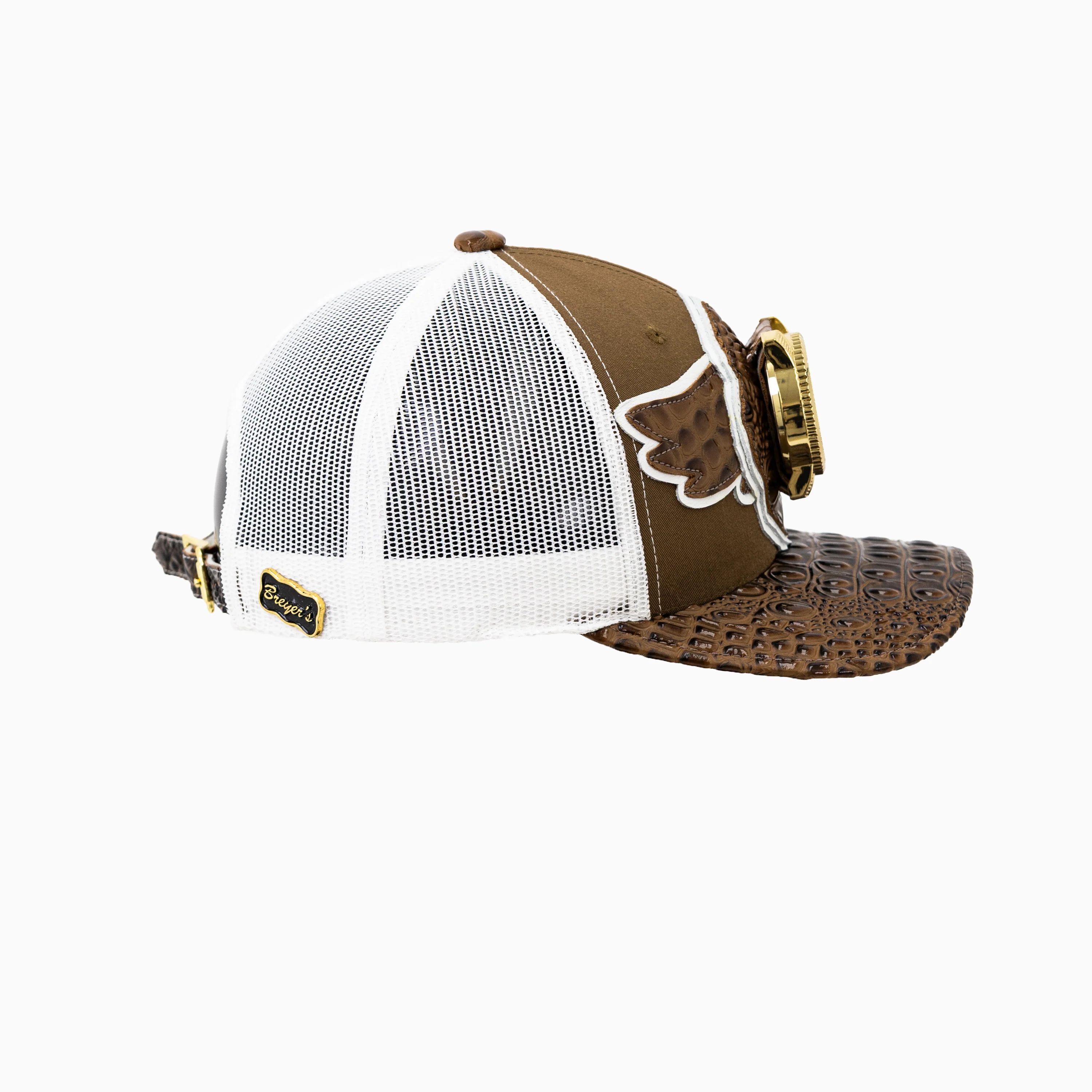 Breyer's Buck 50 Wool Trucker Hat With Leather Visor - Image 9