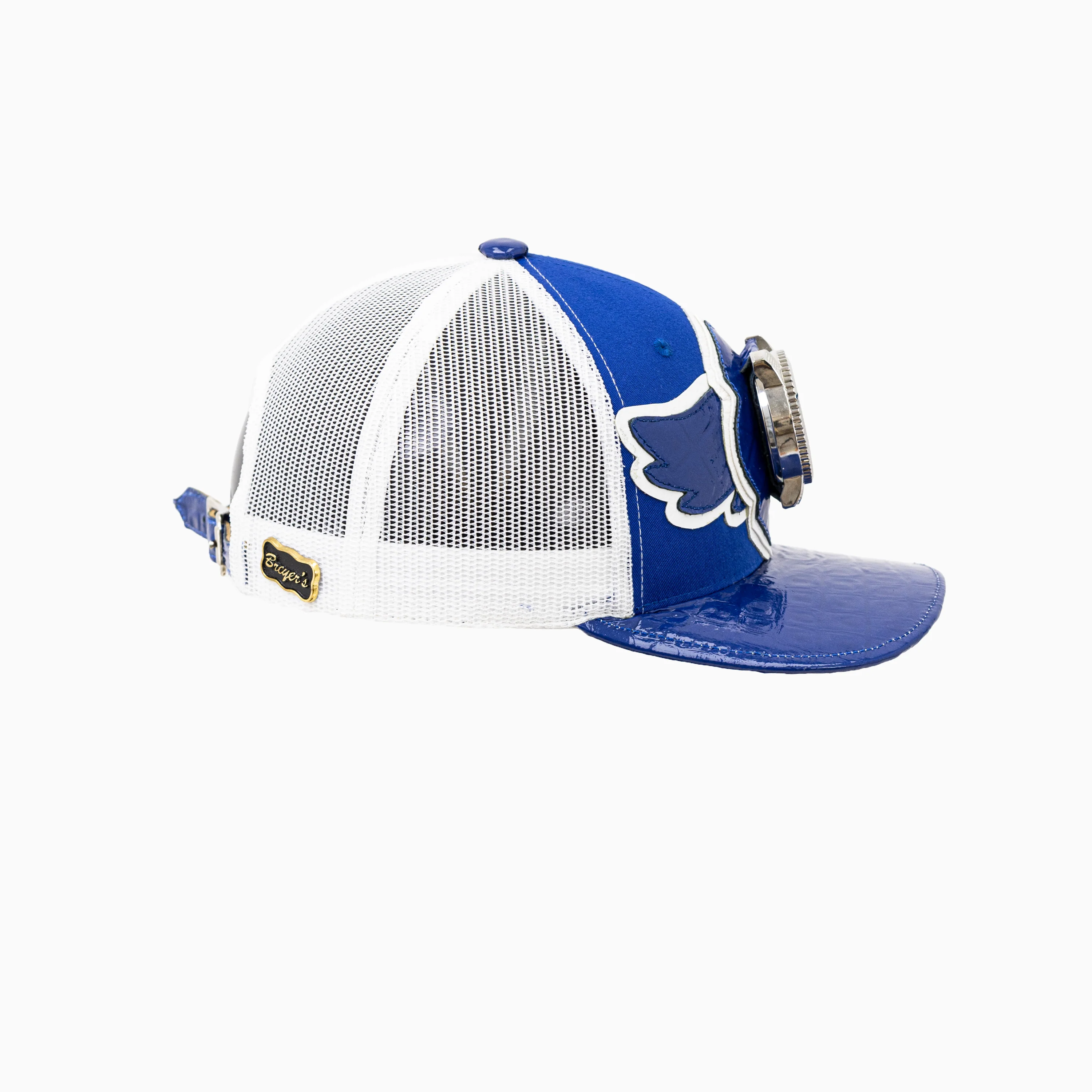 Breyer's Buck 50 Wool Trucker Hat With Leather Visor - Image 6