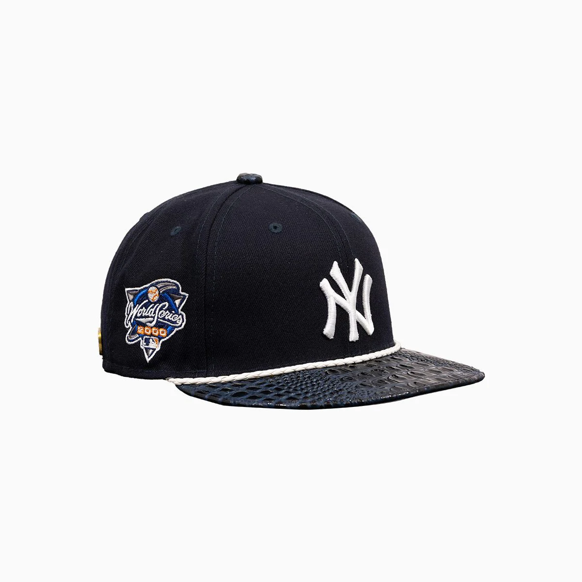 Breyer's Buck 50 New York Yankees Patent Leather Hat - Image 5