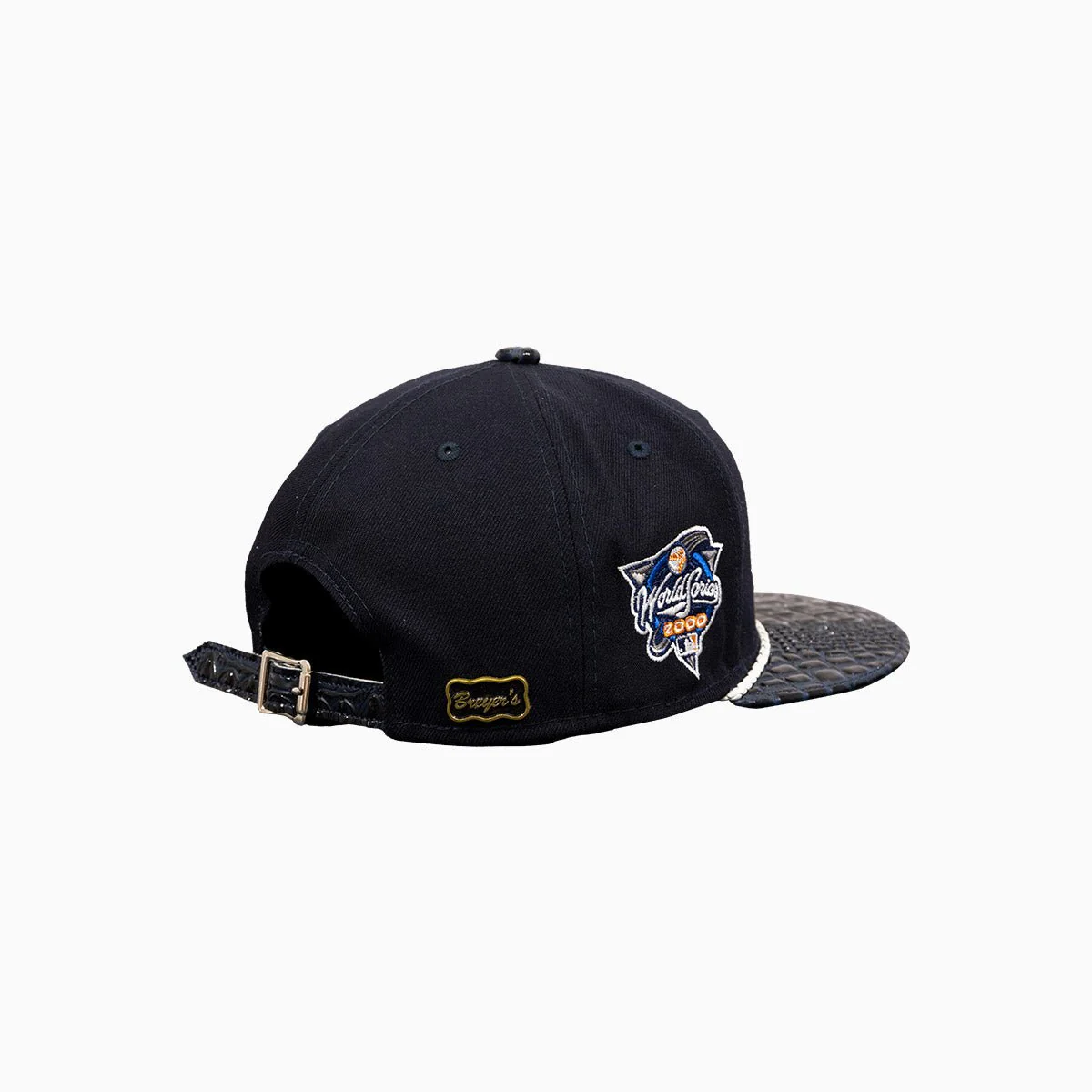 Breyer's Buck 50 New York Yankees Patent Leather Hat - Image 7