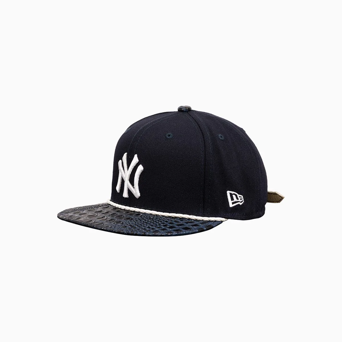 Breyer's Buck 50 New York Yankees Patent Leather Hat - Image 8