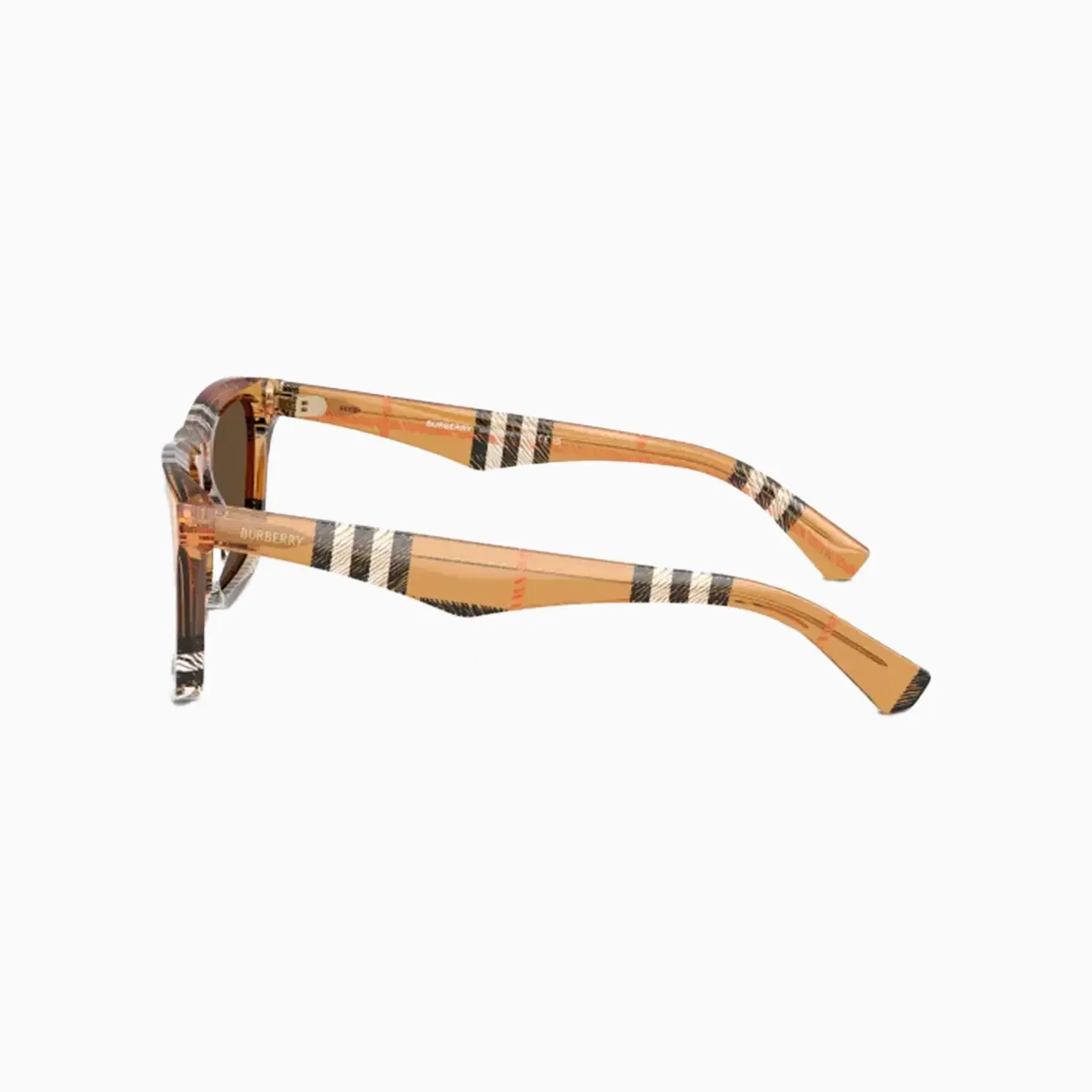 Men's Check Square Sunglasses - Image 4