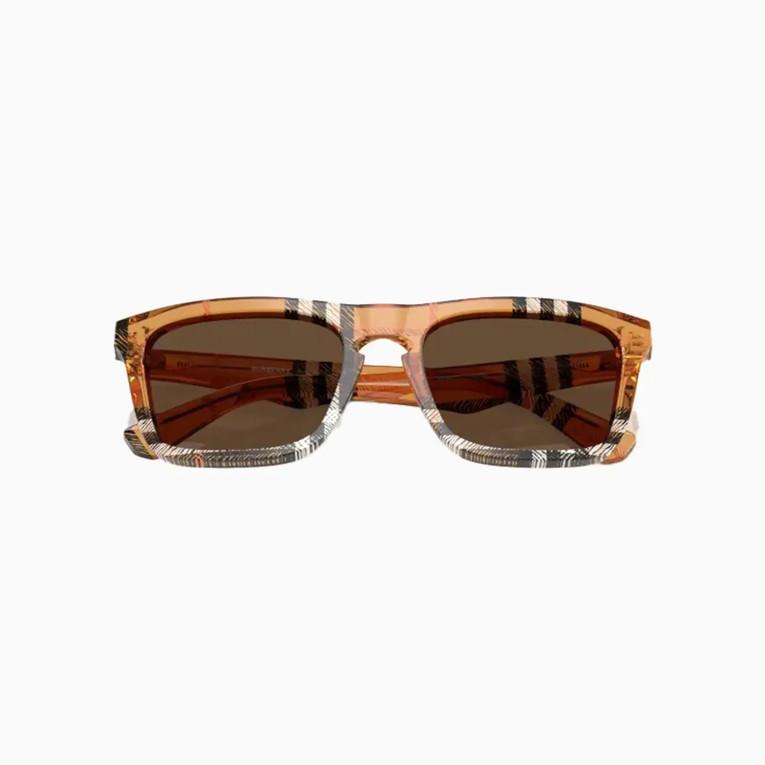 Men's Check Square Sunglasses - Image 5