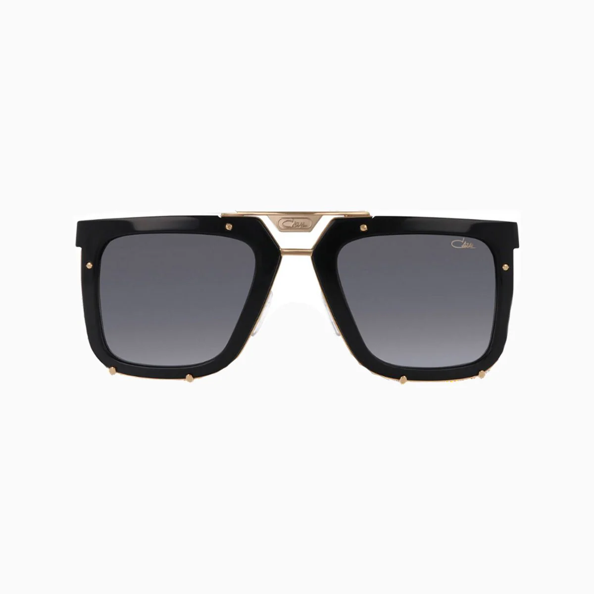 Men's Cazal 648 001 Black Gold Sunglasses