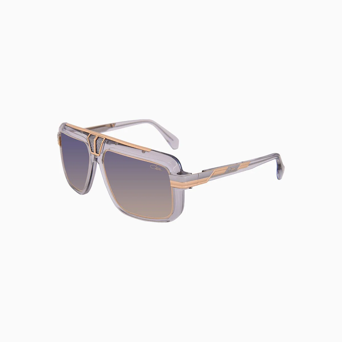 Men's Cazal 678 Grey Silver Gold Sunglasses - Image 2