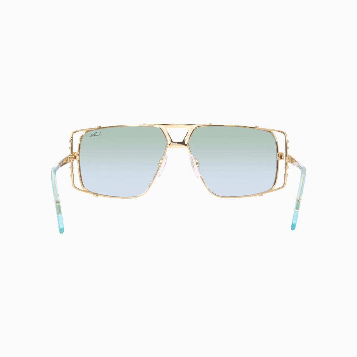 Men's Cazal 9093 001 Turquoise Green Sunglasses - Image 4