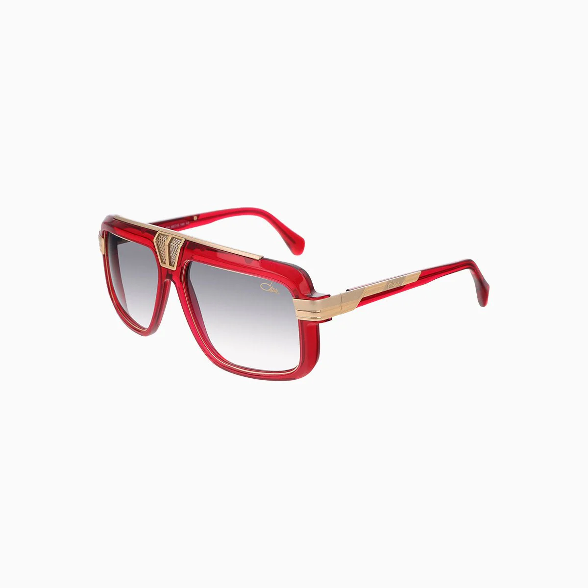Mod 678 Cazal Red Gold Sunglasses - Image 2