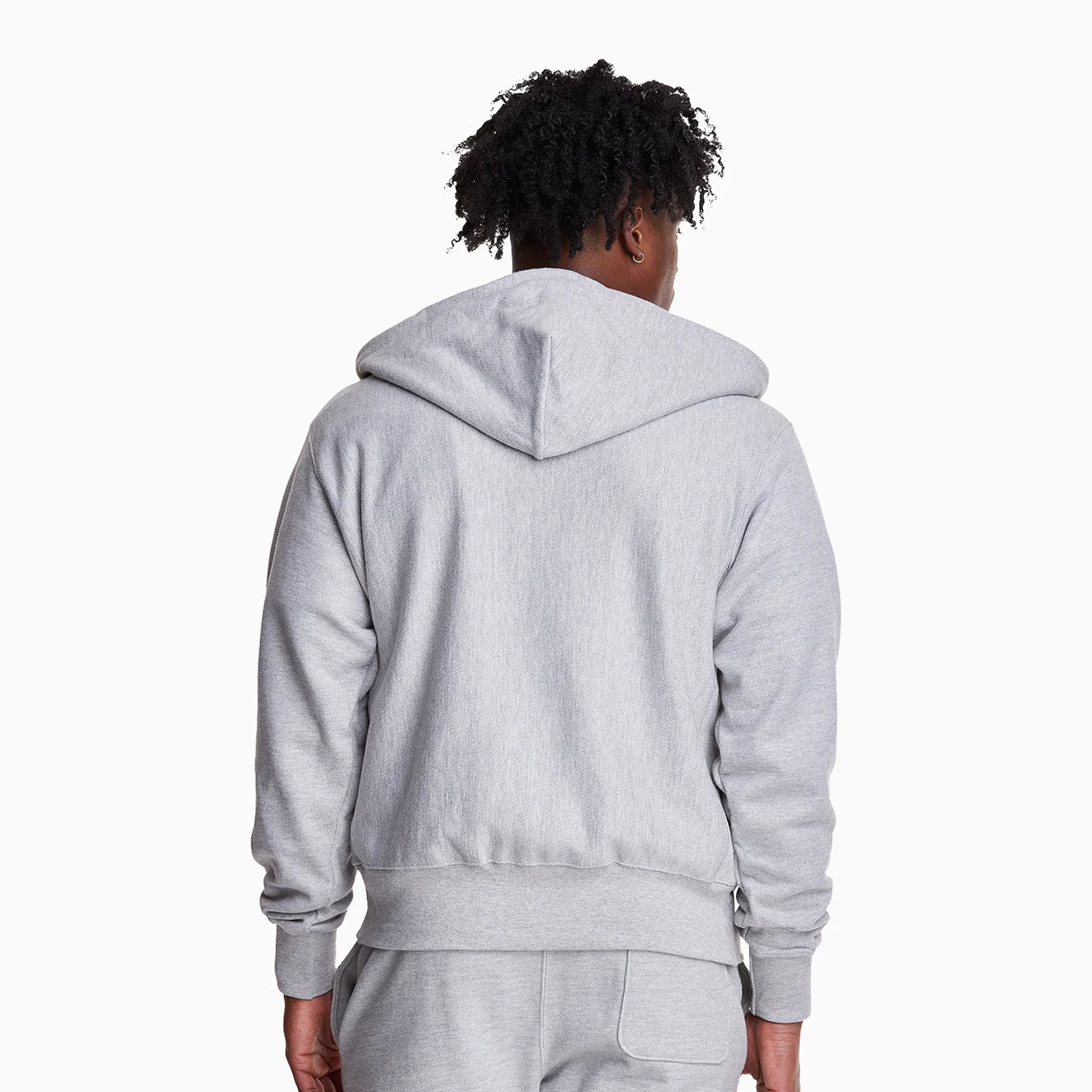 Men's Reverse Weave Full Zip Hoodie - Image 2