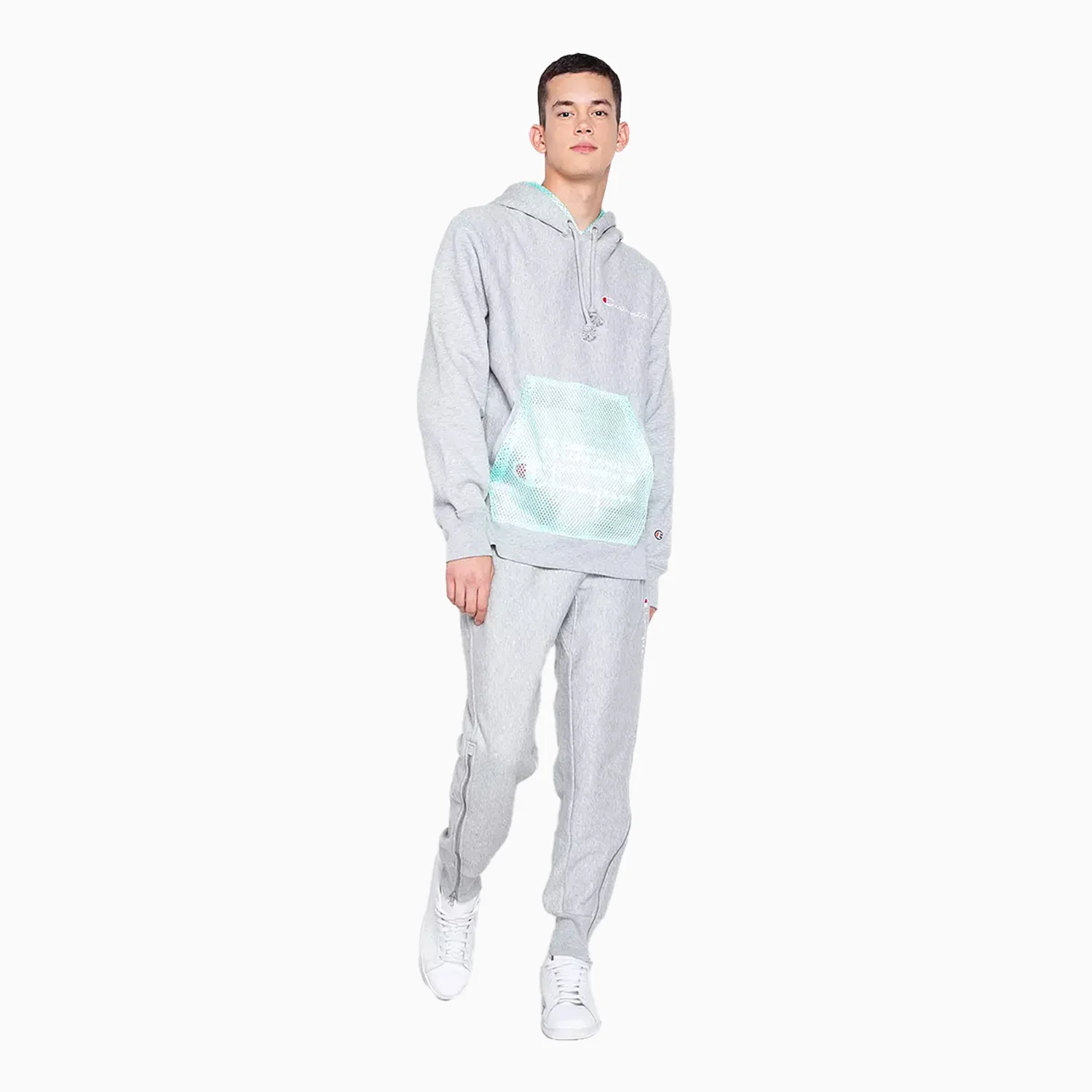 Men's Reverse Weave Shift Pull Over Hoodie - Image 3