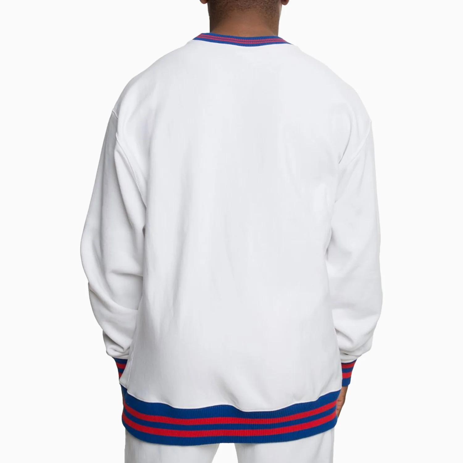 Men's Yarn Dye Rib Trim Sweatshirt - Image 2