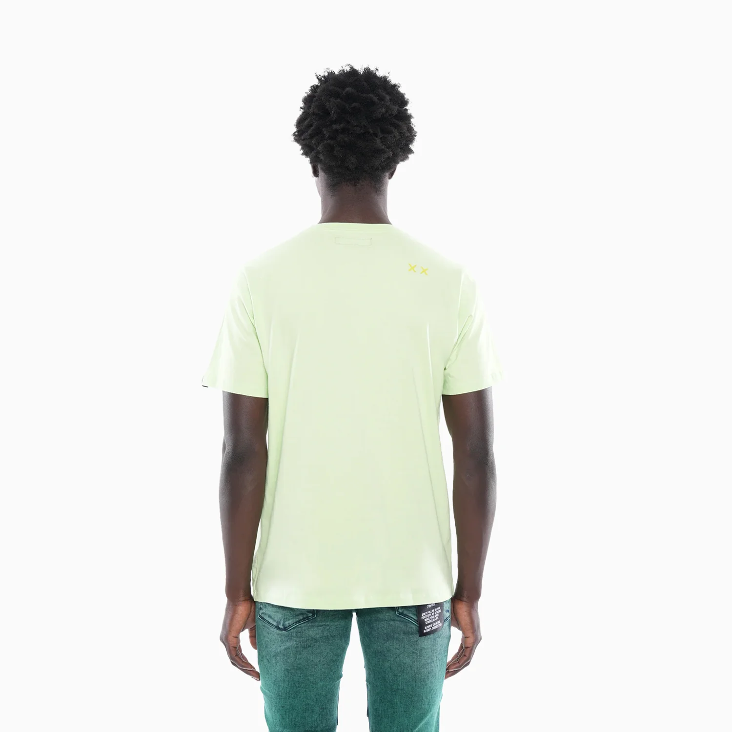 Men's 3D Clean Shimuchan Logo Crew Neck T-Shirt - Image 2