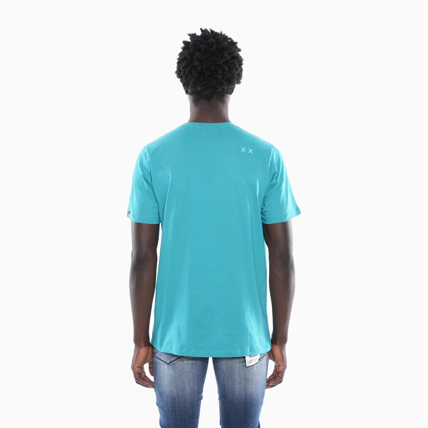 Men's 3D Clean Shimuchan Logo Crew Neck T-Shirt - Image 2