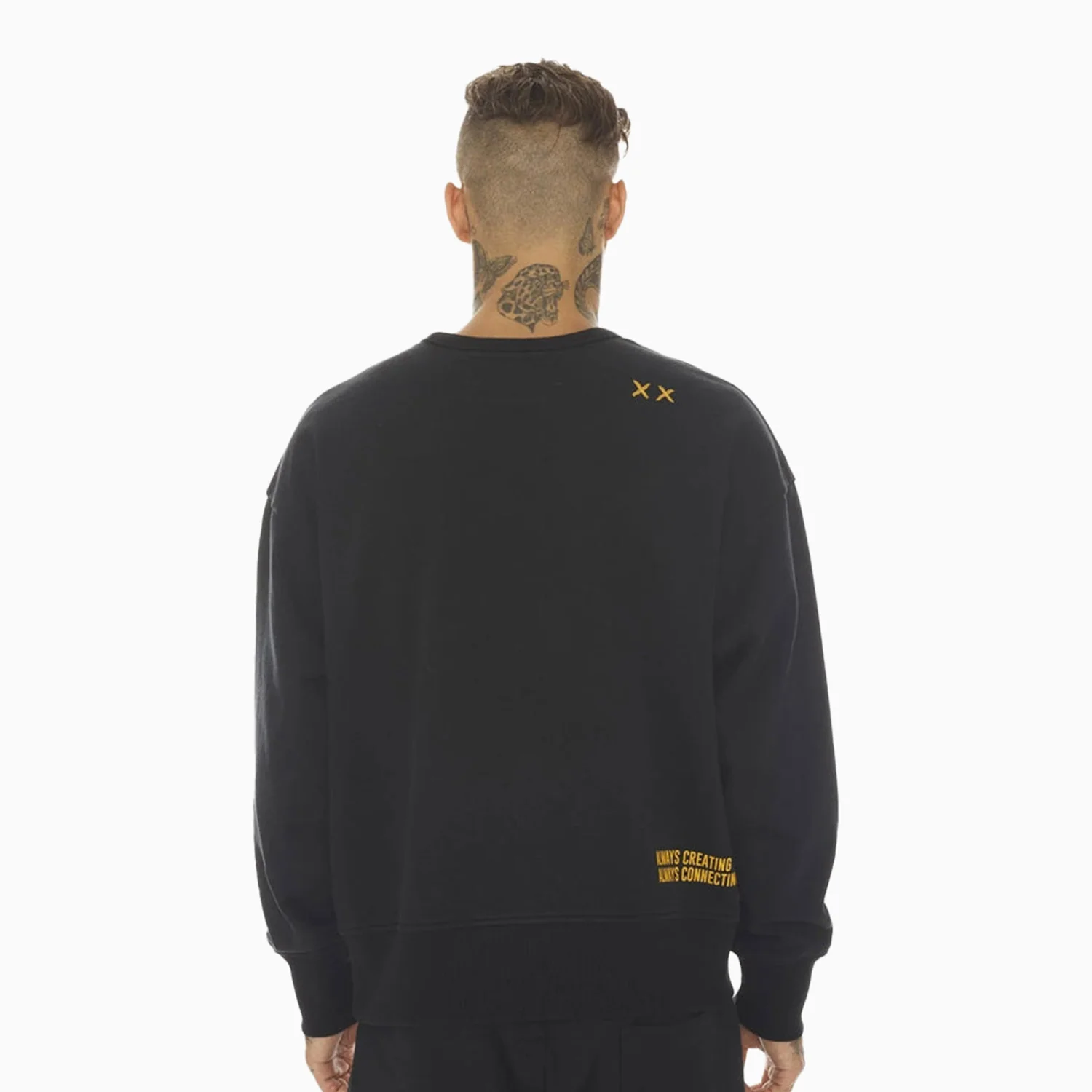 Men's Crew Neck Fleece Sweatshirt - Image 2