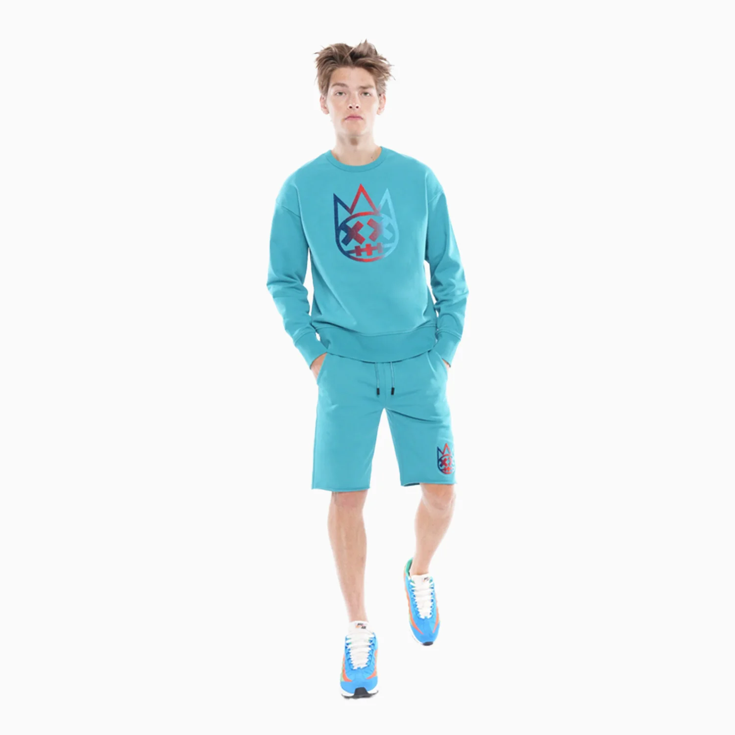 Men's Crew Neck Fleece Sweatshirt - Image 4