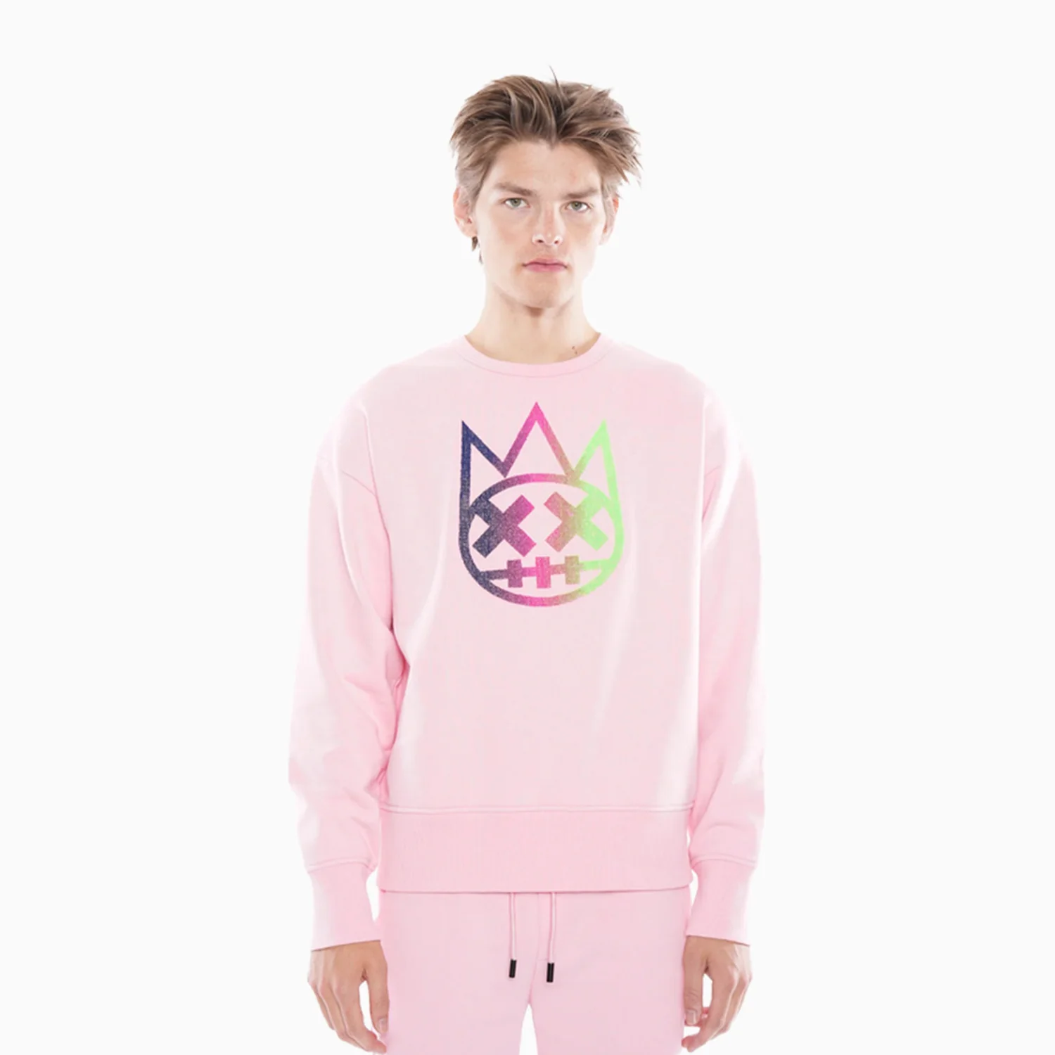Men's Crew Neck Fleece  Sweatshirt