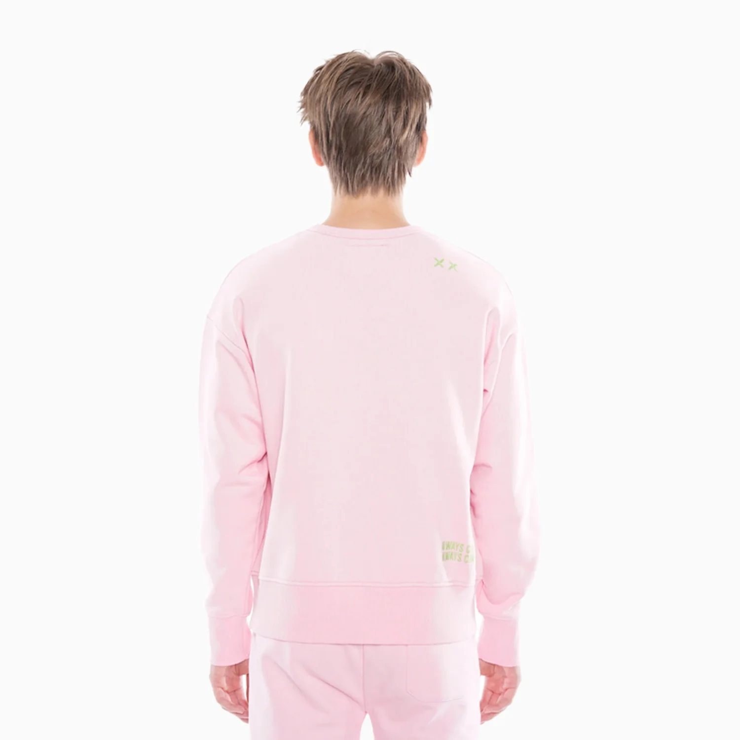 Men's Crew Neck Fleece  Sweatshirt - Image 2