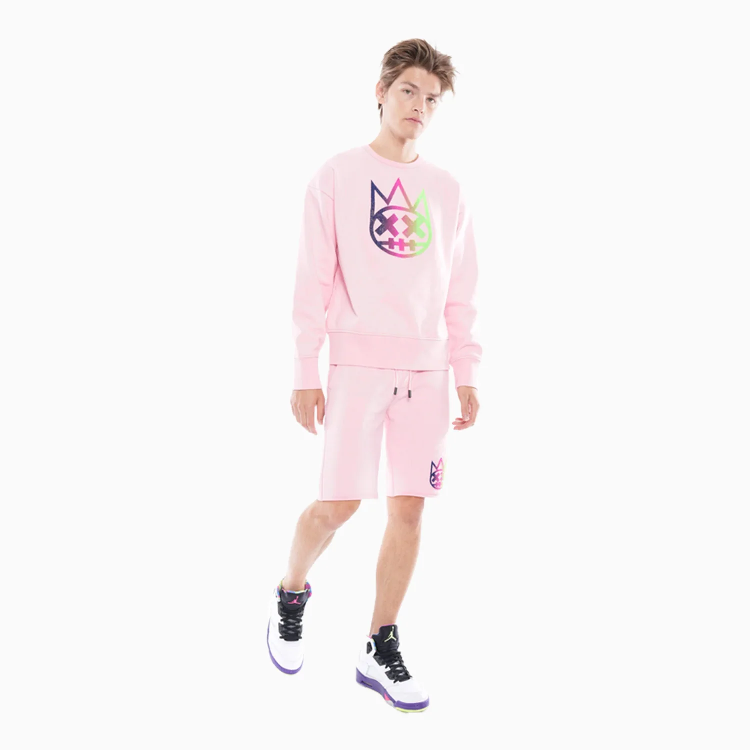 Men's Crew Neck Fleece  Sweatshirt - Image 4