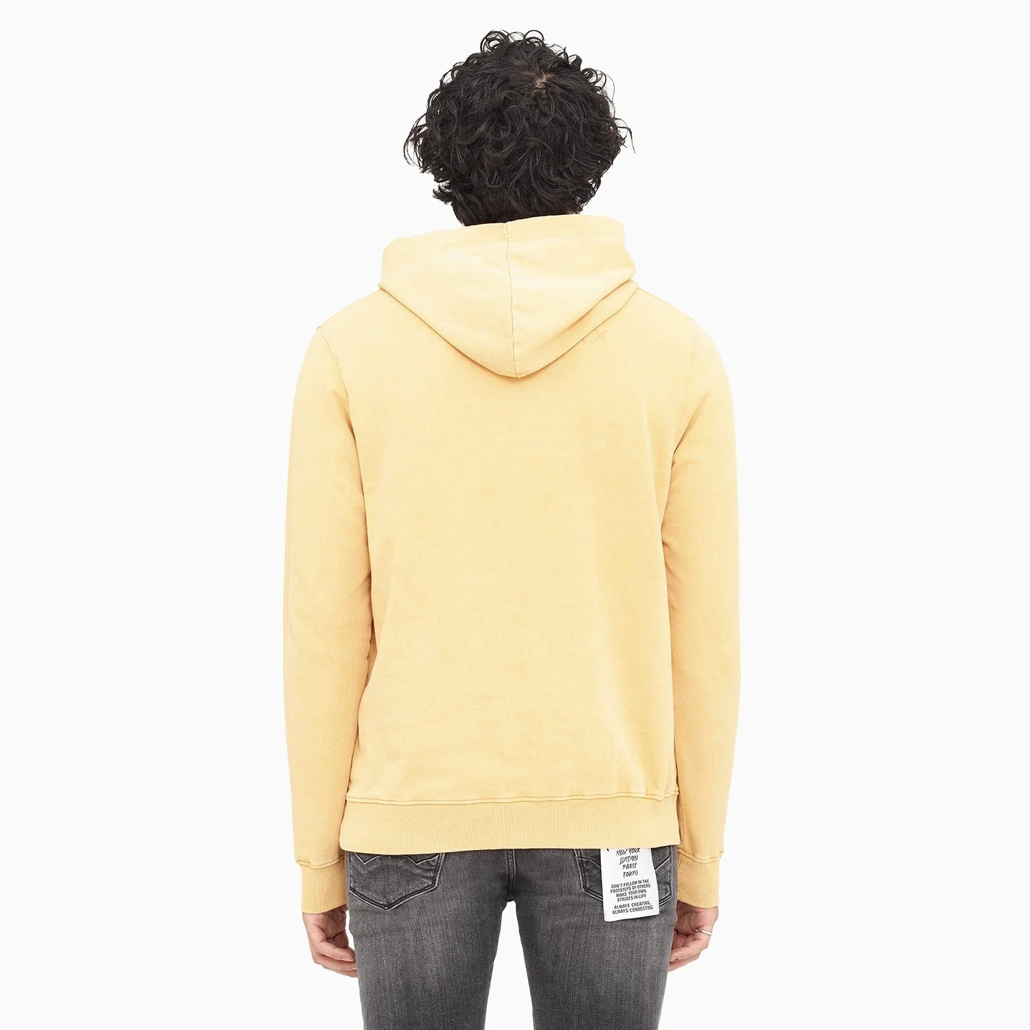 Men's French Terry Logo Pullover Hoodie - Image 2