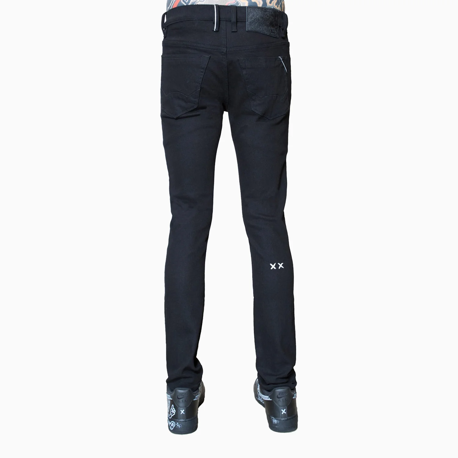 Men's Punk Super Skinny Premium Stretch Denim Pant - Image 2