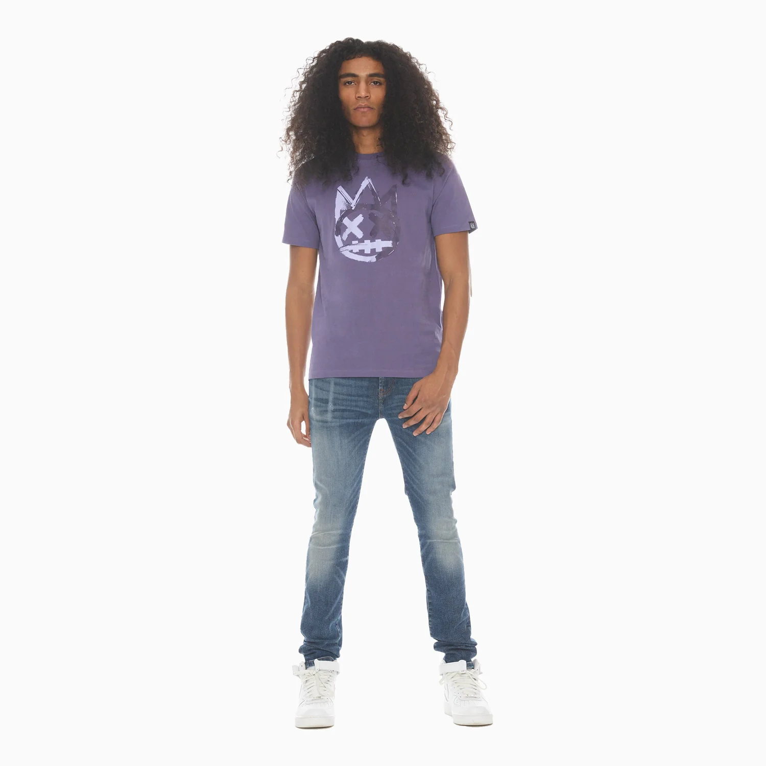 Men's Shimuchan Brushed Logo Short Sleeve T Shirt - Image 3