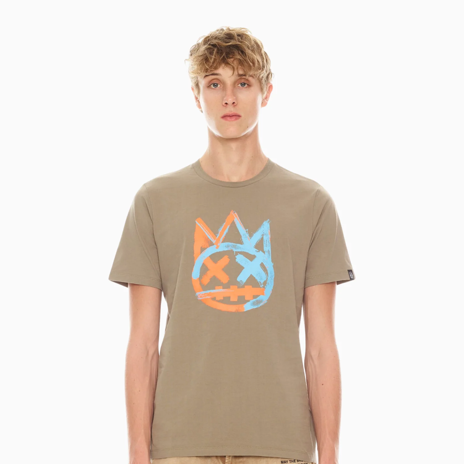 Men's Shimuchan Logo Short Sleeve Crew Neck T Shirt