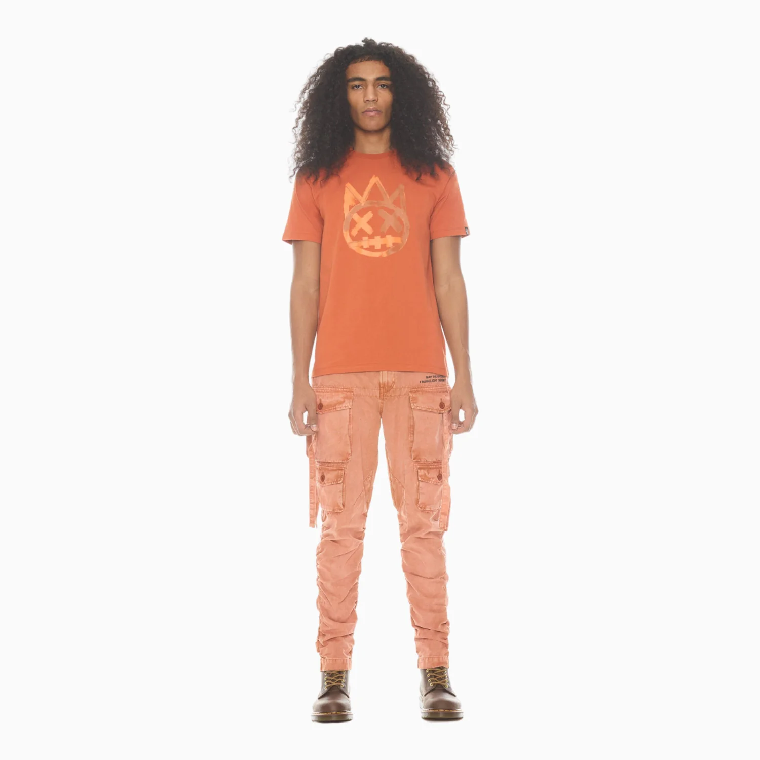 Men's Shimuchan Logo Short Sleeve Crew Neck T Shirt - Image 3
