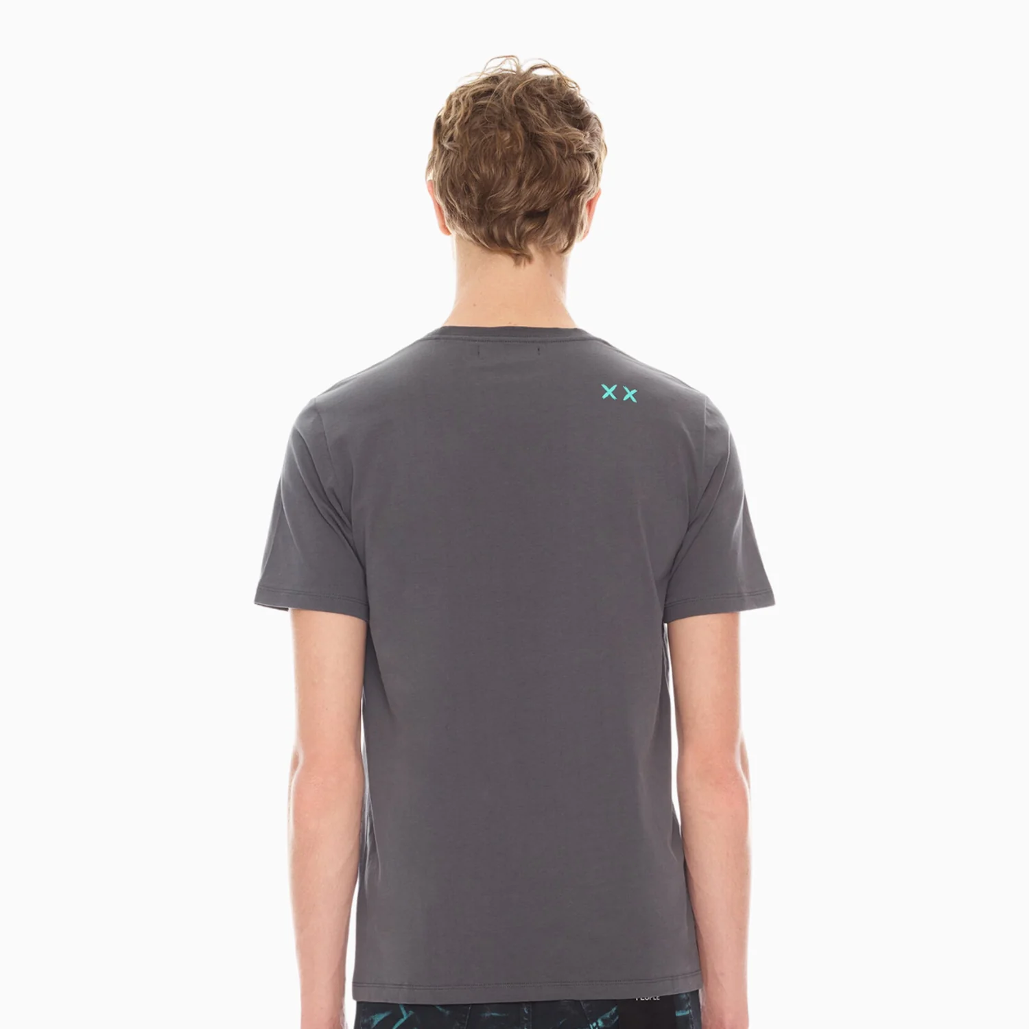 Men's Shimuchan Logo Short Sleeve Crew Neck T Shirt - Image 2