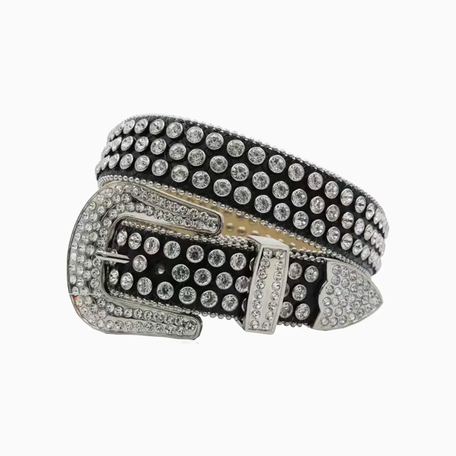 DNA Premium "Eight Ball" Rhinestone Belt
