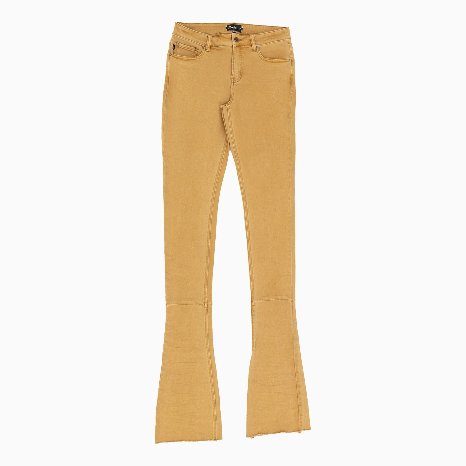 Men's Classic Brown Super Stacked Jean Pant - Image 4