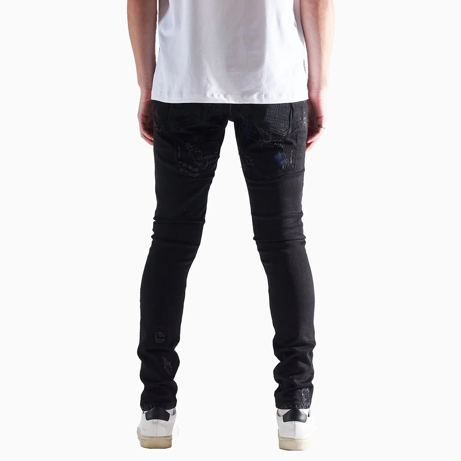 Men's Barker Ripped Skinny Denim Pant - Image 2