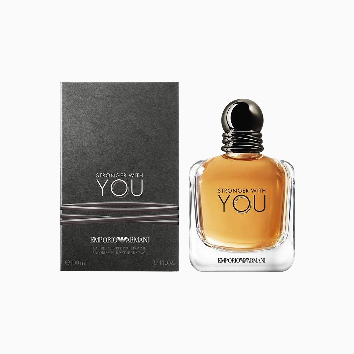 Men's Emporio Armani Stronger With You EDT 3.4 Oz - Image 3