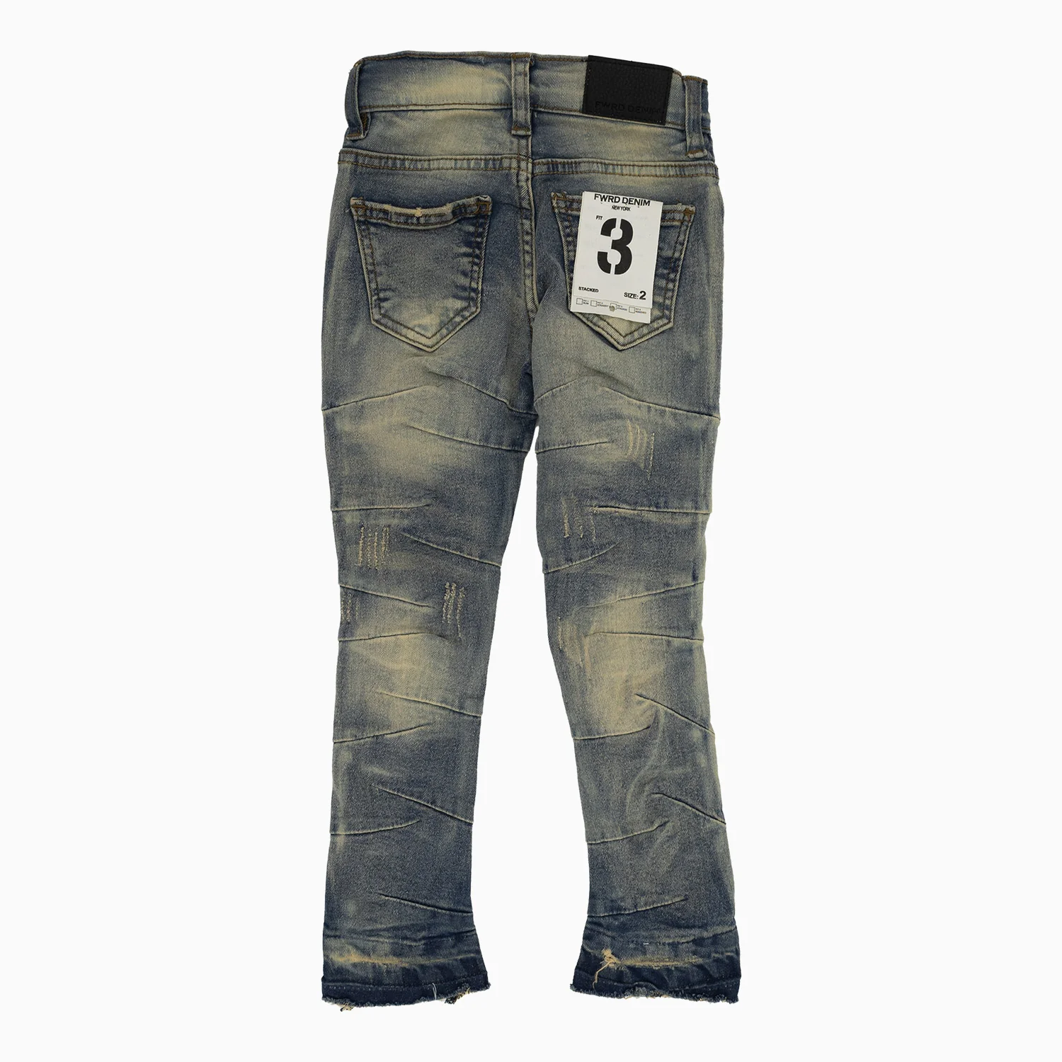 Kid's Dart True Stacked Denim Jeans Pant - Image 2