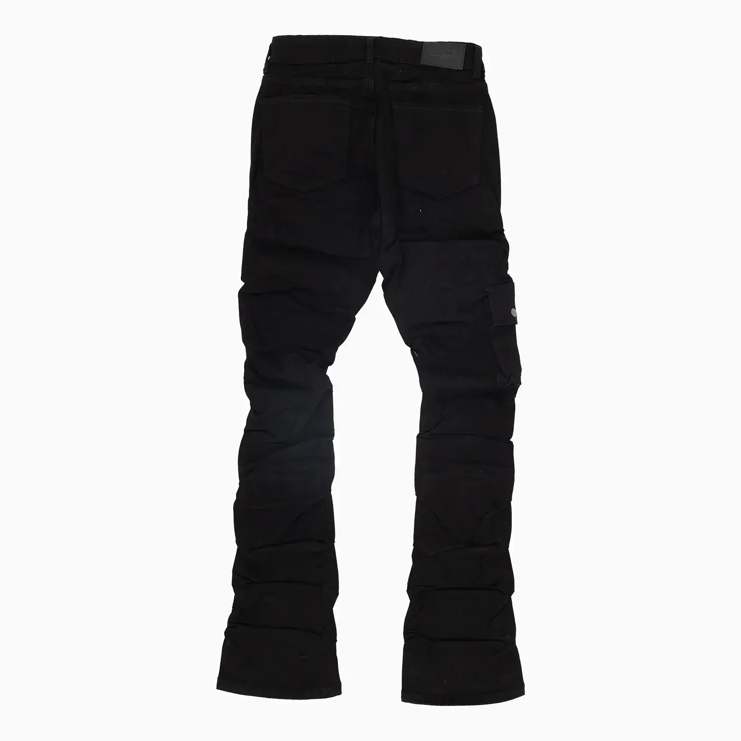 Men's Cargo Distressed Stacked Denim Pant - Image 2