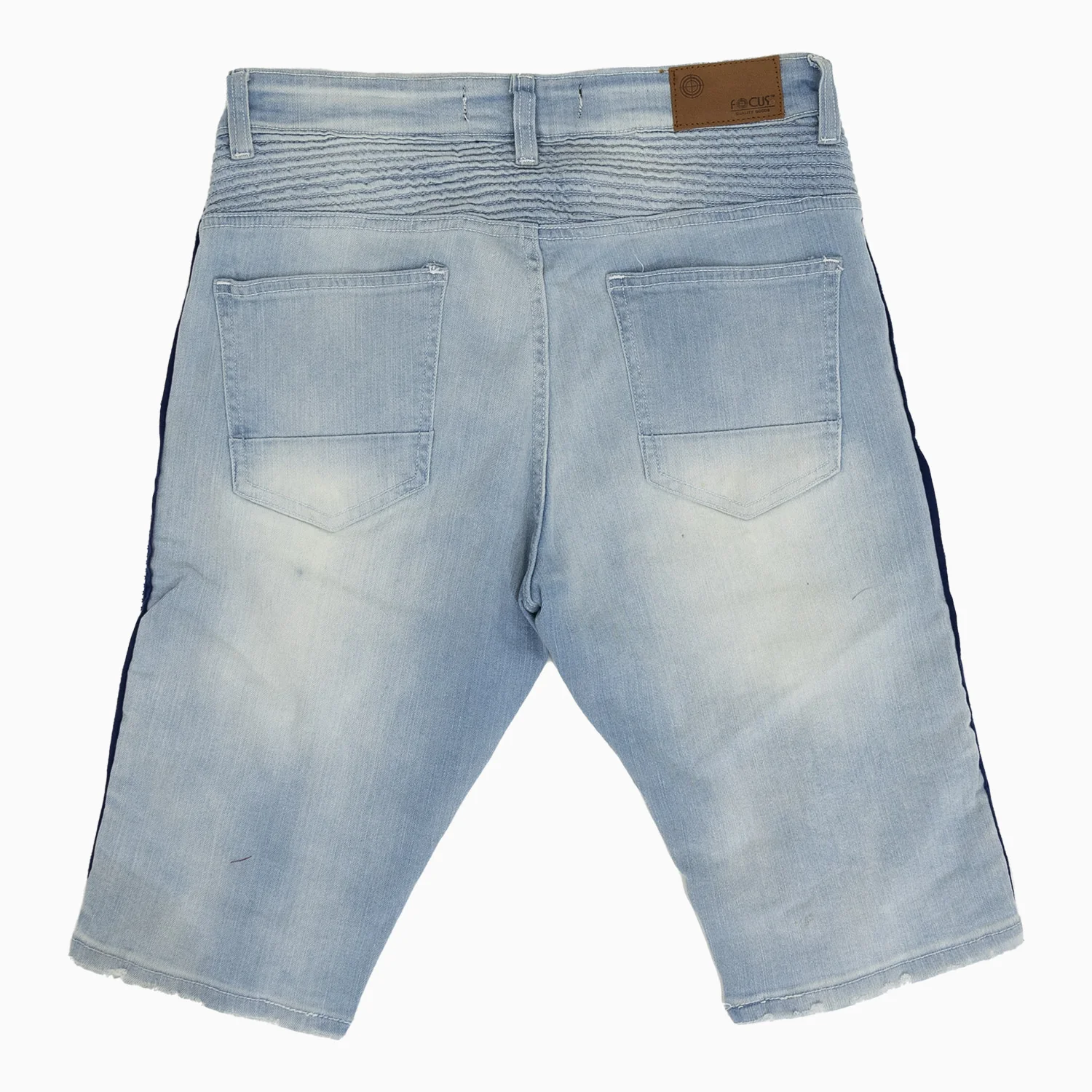 Men's Striped Rhinestone Short - Image 2