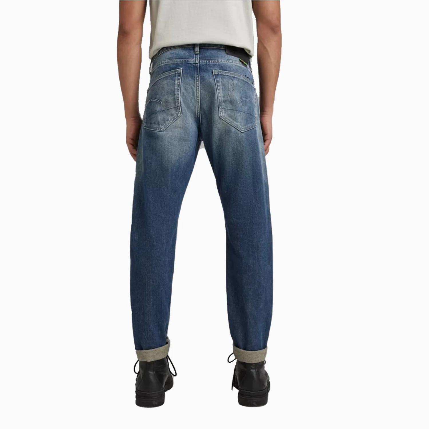 Men's 3301 Slim Selvedge Denim Pants - Image 3