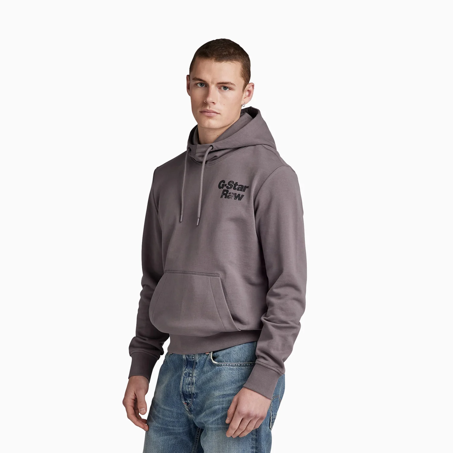 Men's Back Print Pull Over Hoodie - Image 4