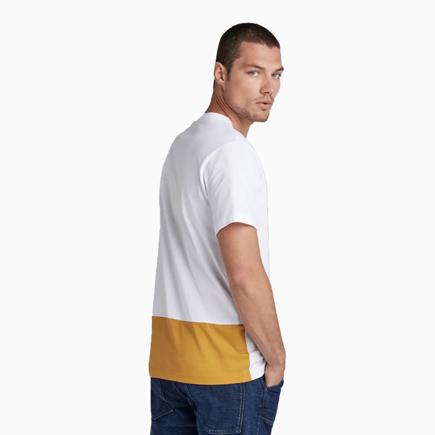 Men's Canoe Colorblock T Shirt - Image 3