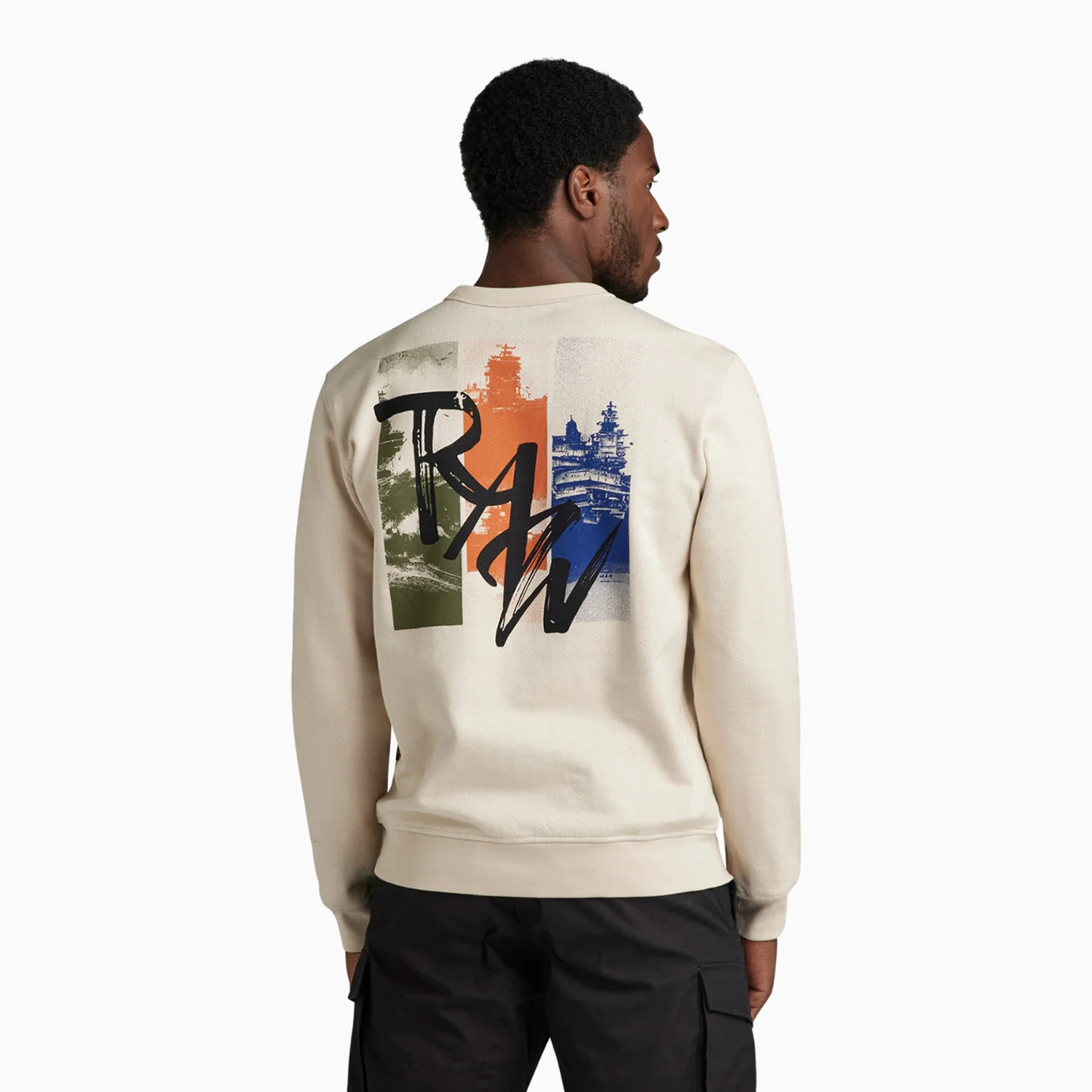 Men's Flight Deck Back Graphic Sweatshirt - Image 3