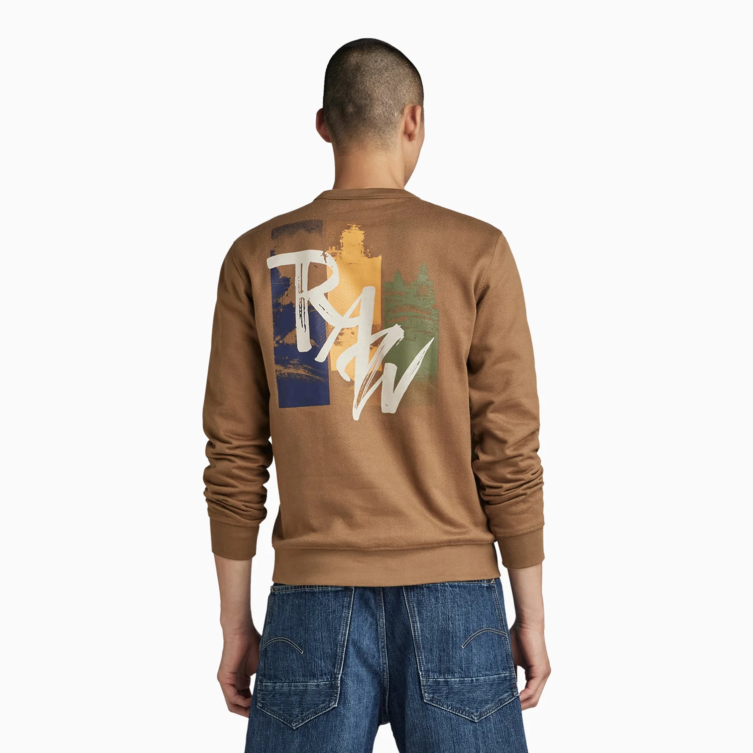 Men's Flight Deck Back Graphic Sweatshirt - Image 3