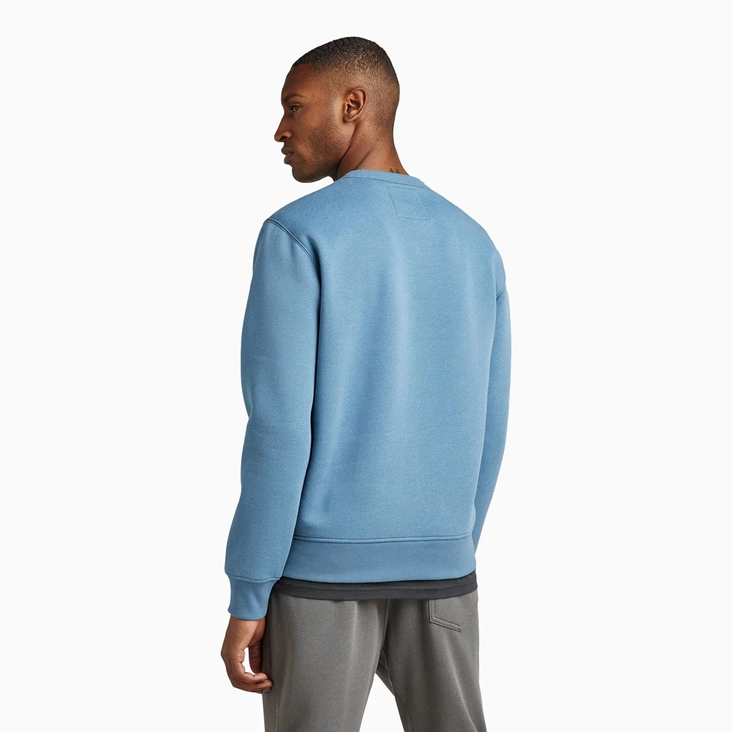 Men's Multi Colored Raw Sweatshirt - Image 2