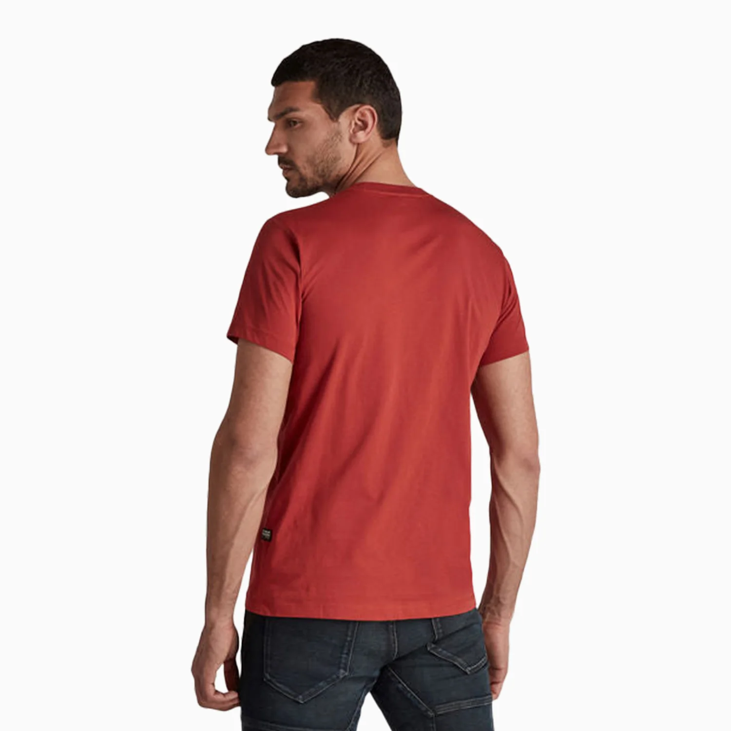 Men's Raw Double Layer T Shirt - Image 3