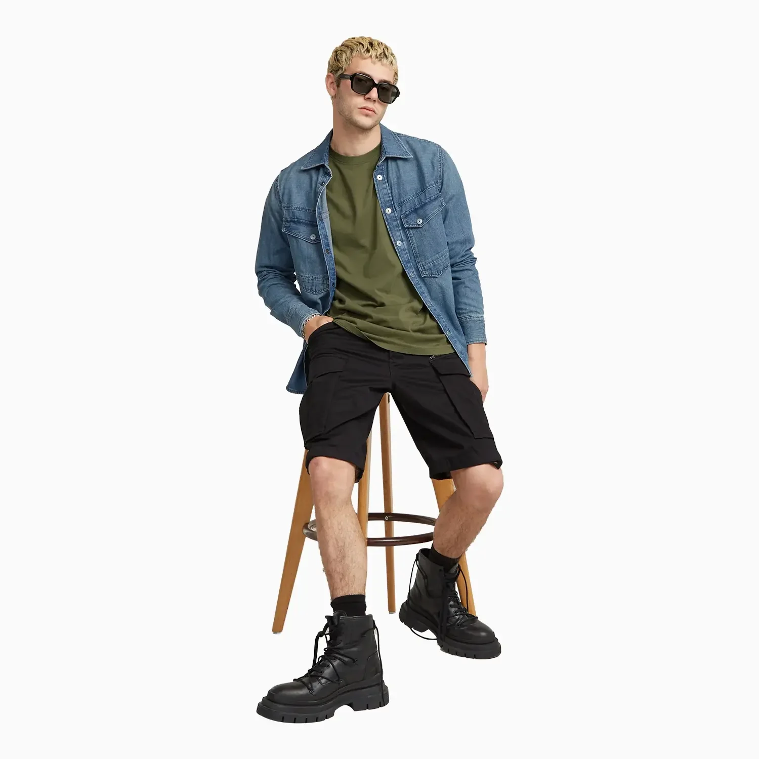 Men's Rovic Relaxed Cargo Short - Image 3