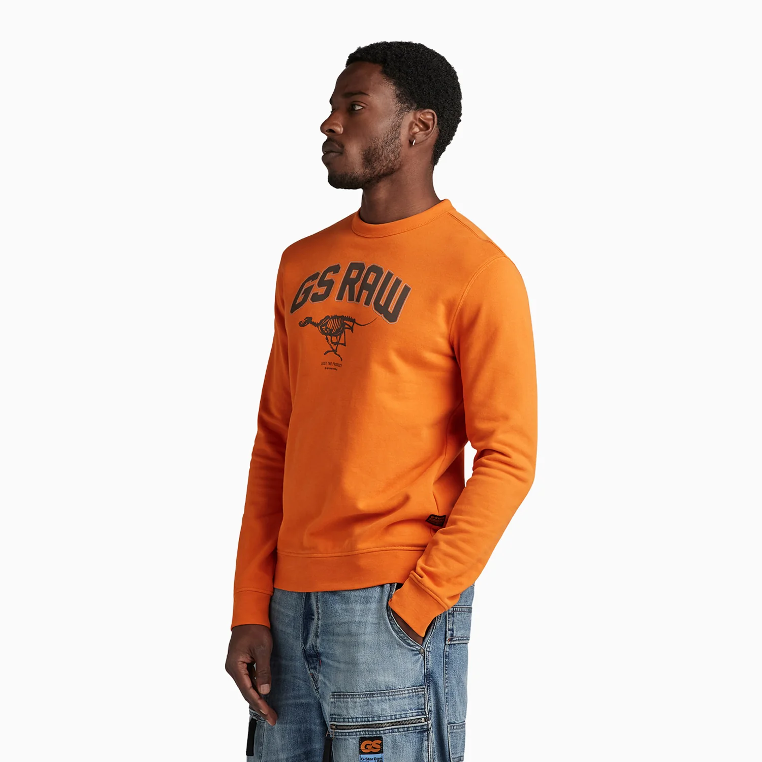 Men's Skeleton Dog Graphic Sweatshirt - Image 3