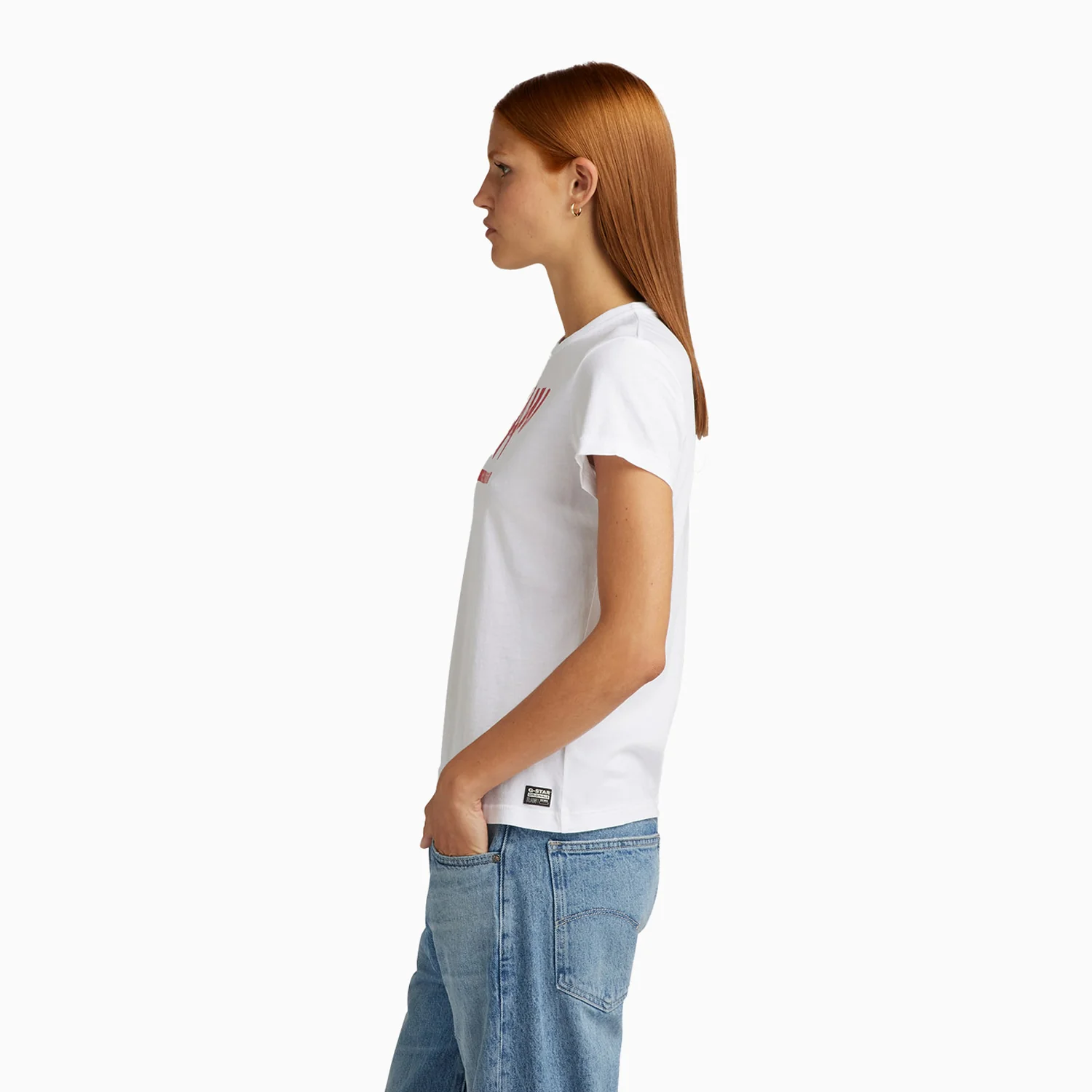 Women's Calligraphy Graphic Short Sleeve T-Shirt - Image 5