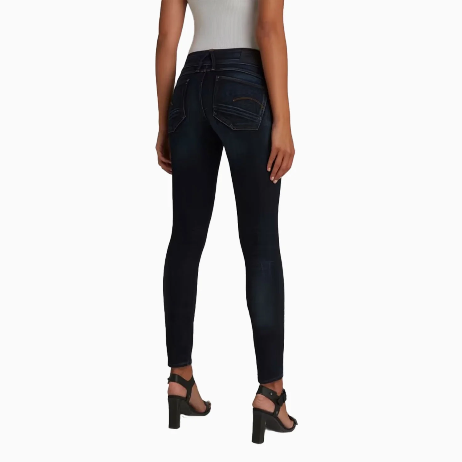 Women's Lynn Mid Skinny Denim Jeans - Image 3