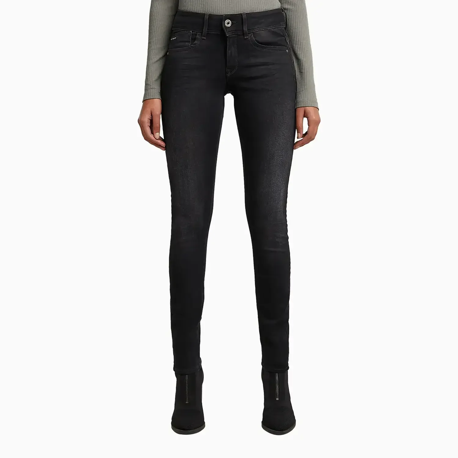 Women's Mid Lynn Skinny Denim Pant