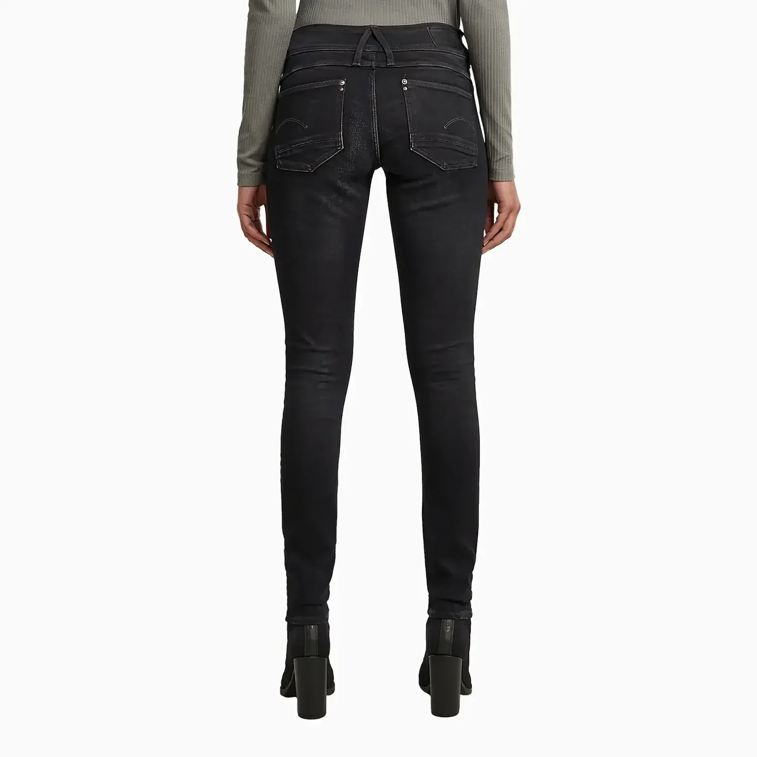 Women's Mid Lynn Skinny Denim Pant - Image 4